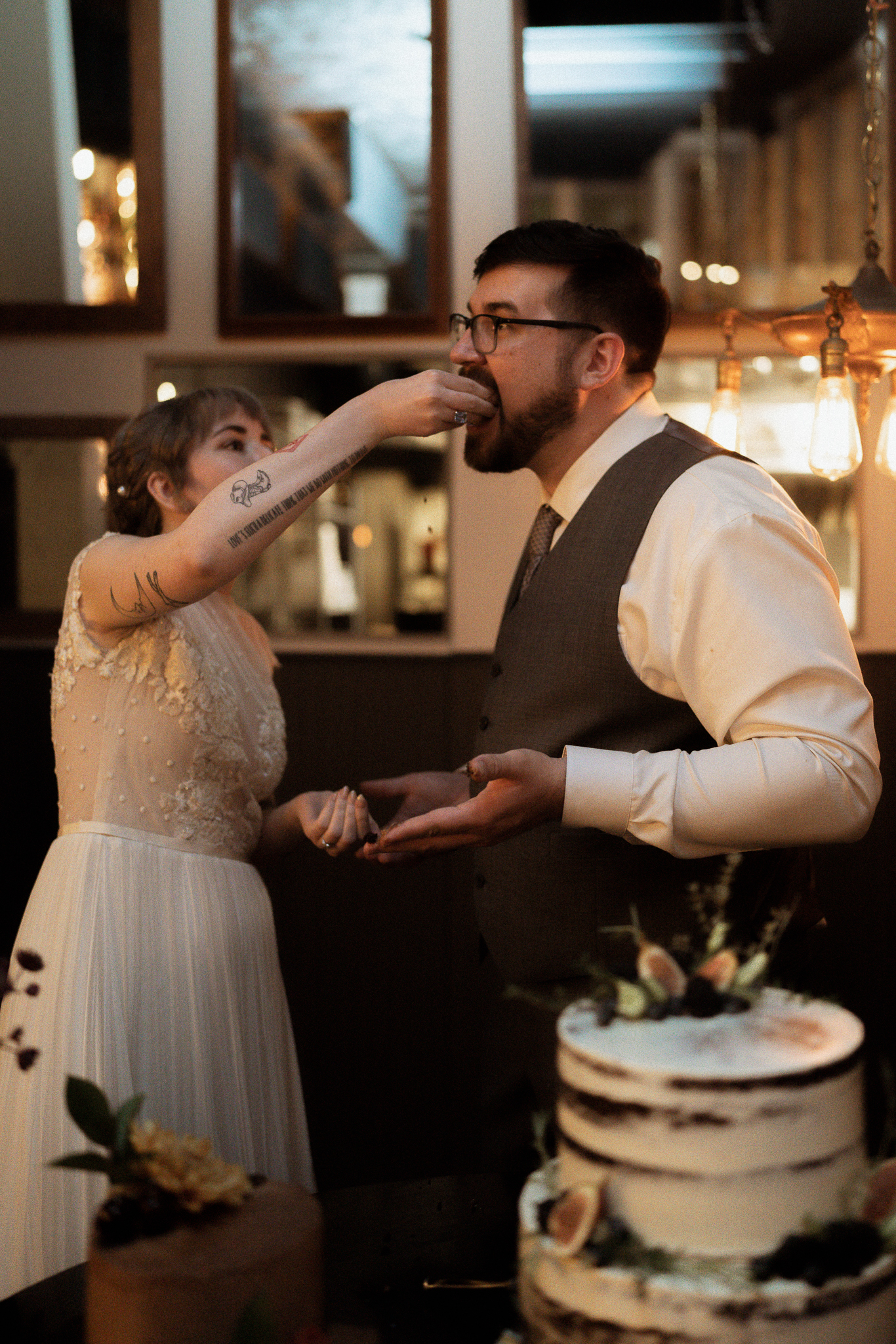 Intimate wedding in Pullman Washington