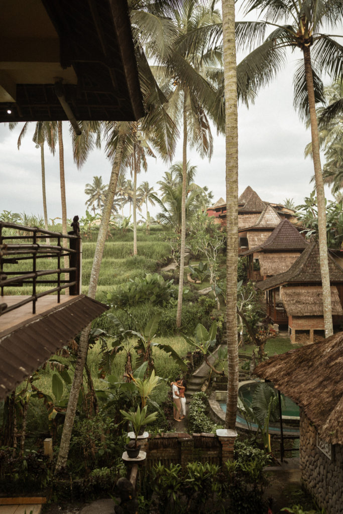 Early morning engagement session in bali