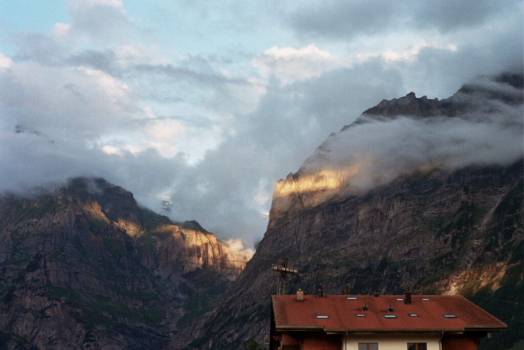 A collection of film images from 10 days in the Alps