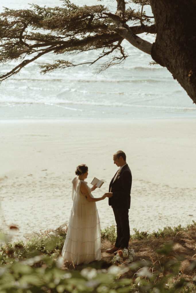 Oregon Coast Elopement Photography