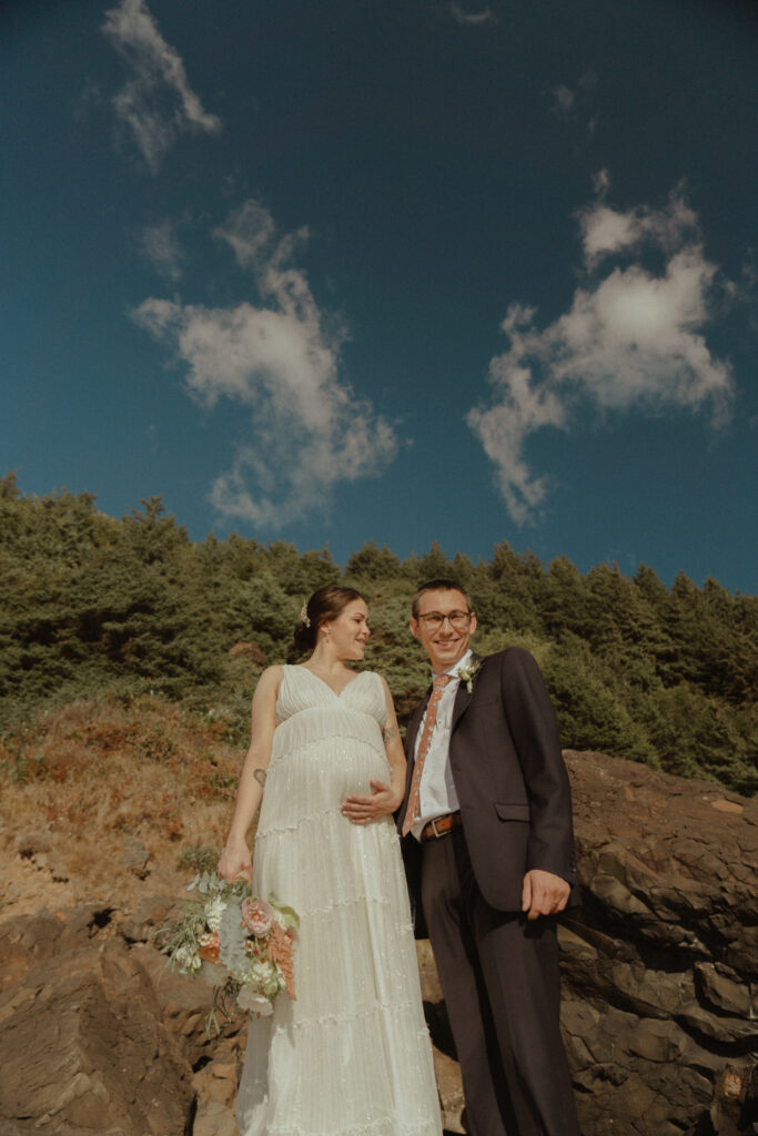 Oregon Coast Elopement Photography