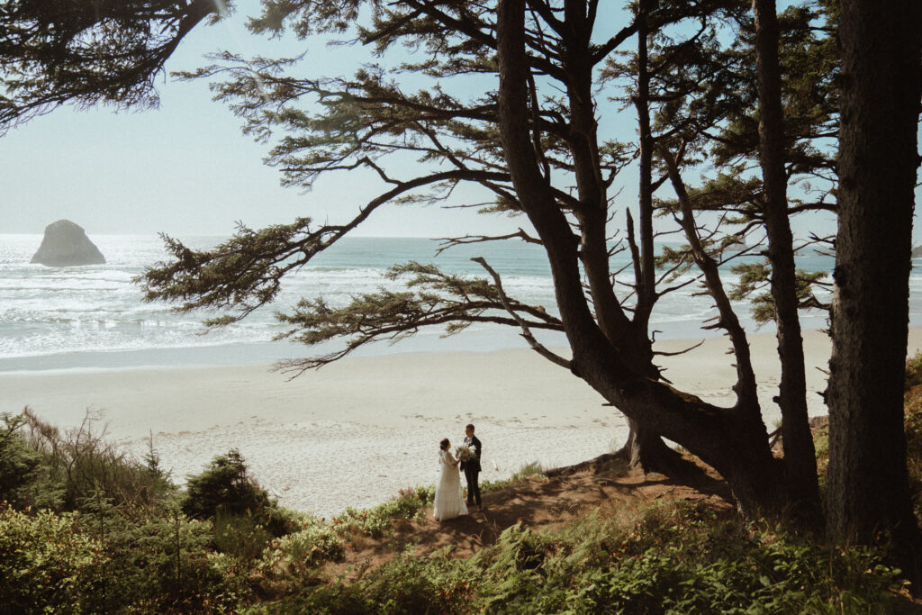 Oregon Coast Elopement Photography