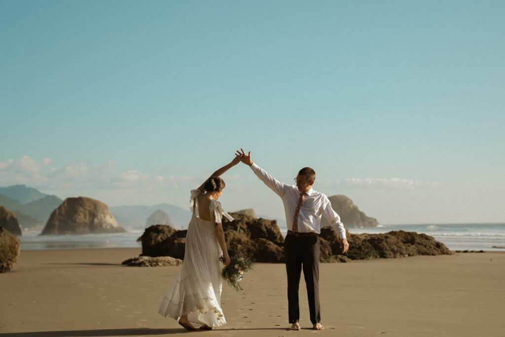 Oregon Coast Elopement Photography