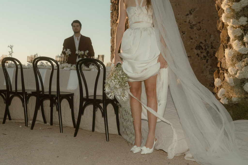 An elegant Arizona desert elopement