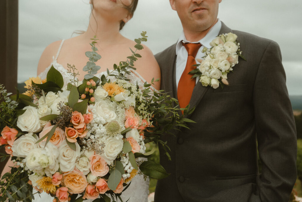 Wedding photo from Sweet Cheeks Winery in Eugene Oregon