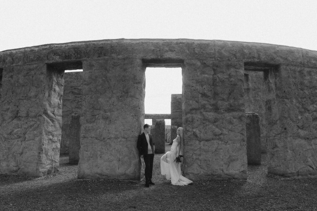 gladiator styled alternative wedding photos