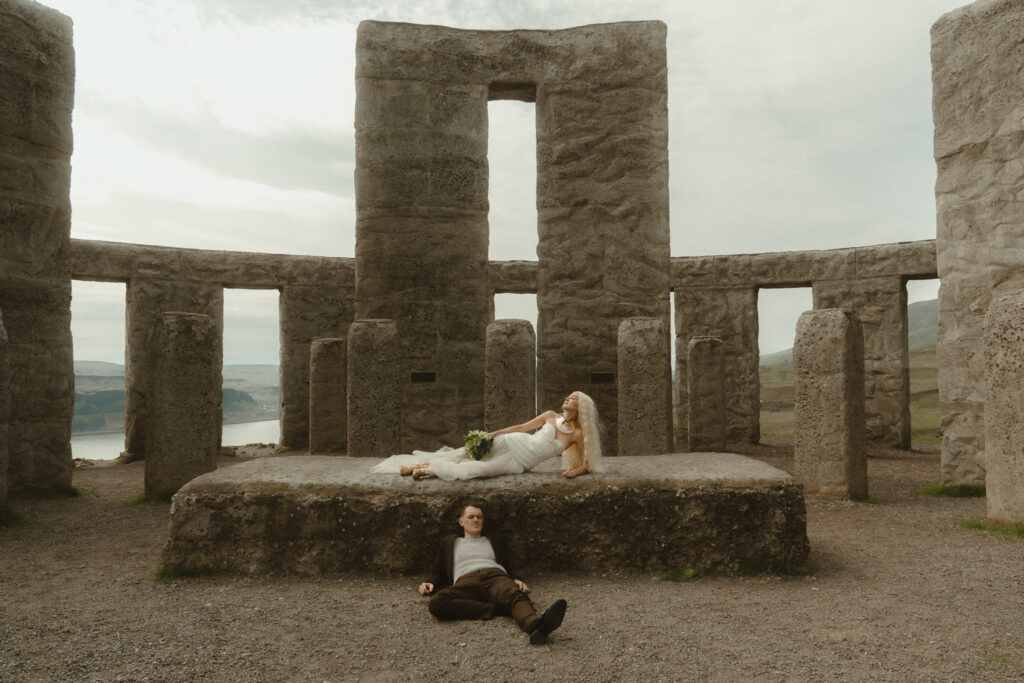 gladiator styled alternative wedding photos