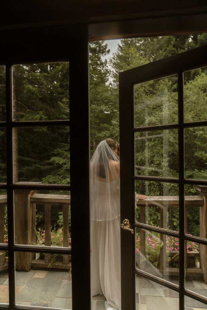 Queer intimate Redwoods elopement