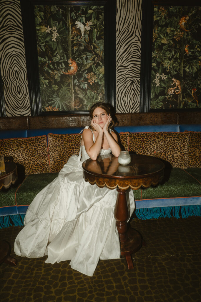 Lafayette Hotel Lou Lou’s wedding reception