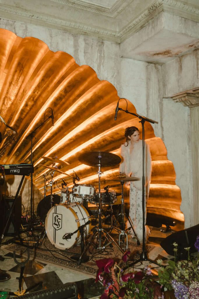 Lafayette Hotel Lou Lou’s wedding reception