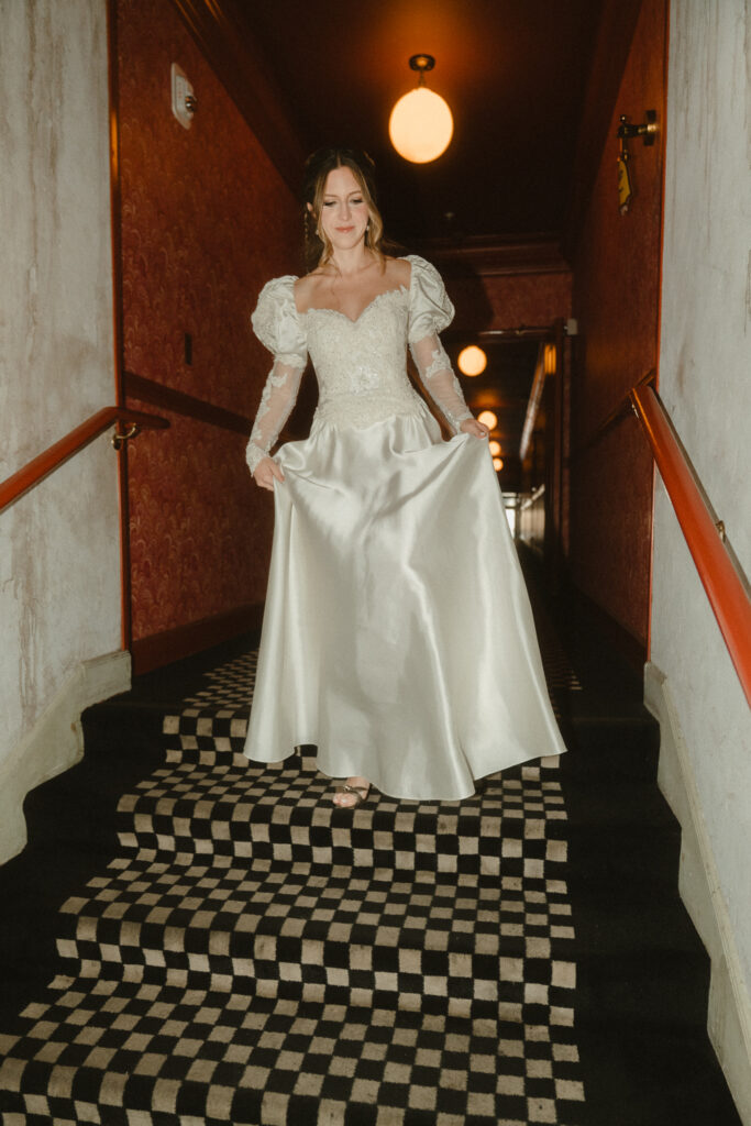 A Cinematic Lafayette Hotel Wedding in San Diego Getting Ready at The Lafayette, Marston House Ceremony & Lou Lou’s Reception The Lafayette Hotel & Club in San Diego is the kind of venue that doesn’t just host a wedding — it sets the tone for the entire day. From vintage interiors to bold, cinematic design, it’s a dream location for couples who want their wedding to feel immersive, stylish, and anything but ordinary. This wedding unfolded like a perfectly paced film: getting ready at The Lafayette Hotel, a trolley ride through San Diego to the historic Marston House for the ceremony, and a return to Lou Lou’s at The Lafayette for a high-energy, unforgettable reception. As a Lafayette Hotel wedding photographer, this kind of day — layered, intentional, and full of movement — is exactly what I love documenting. Getting Ready at The Lafayette Hotel The day began at The Lafayette Hotel, where both partners got ready surrounded by the venue’s iconic vintage character. The rich colors, textured walls, and mid-century details created an editorial backdrop that elevated even the quiet moments — final touches, candid laughter, and those deep-breath pauses before everything begins. Getting ready at The Lafayette allows couples to stay fully present while also creating cohesive visual storytelling from start to finish. Every frame feels intentional, cinematic, and rooted in the atmosphere of the day. A Trolley Ride to the Marston House Ceremony After getting ready, guests boarded a private trolley — courtesy of Old Town Trolley and Rolls Livery — for the ride to the ceremony. The trolley added a playful, nostalgic element while keeping the experience seamless and fun for everyone involved. The ceremony took place at the Marston House, one of San Diego’s most beloved historic estates. Live music by Left Coast Quintet filled the garden space, while the craftsman architecture and lush grounds created a timeless, romantic setting. The contrast between the Lafayette’s bold interiors and the Marston House’s classic elegance made for a beautifully balanced wedding day — refined without feeling stiff, expressive without feeling overdone. Lou Lou’s at The Lafayette: A Retro-Glam Reception Following the ceremony, everyone returned to Lou Lou’s at The Lafayette Hotel for the reception — and this is where the night truly came alive. Lou Lou’s is one of the most visually striking reception spaces in San Diego. With its saturated colors, dramatic lighting, and retro glamour, it’s ideal for couples who want a reception that feels energetic, stylish, and a little rebellious. Between live music, a DJ, and a singer, the dance floor stayed packed well into the night. The space allowed for both candid chaos and editorial portraits — the best kind of balance for storytelling-focused wedding photography. Why Couples Love The Lafayette Hotel for Weddings The Lafayette Hotel is perfect for couples who want: A unique, design-forward wedding venue in San Diego A location that works beautifully for editorial and cinematic photography Multiple spaces that feel immersive and dynamic A wedding day that feels like an experience, not just an event From getting ready to last call, The Lafayette offers continuity, character, and endless creative opportunities. Vendor Team This wedding came together thanks to an incredible group of creatives: Getting Ready & Reception Venue: The Lafayette Hotel, Lou Lou’s Ceremony Venue: Marston House Planner: @Kourtney_EverlyandCo | @everly_andco Ceremony Musicians: @LeftCoastQuintet Hair & Makeup: @LovePBeauty Florist: @Queen_of_Vase Photography: @SmokeAndTheSea Videography: @ZadeWave Singer: @KahilNash DJ: @NebulaWade Band: @Heaping_Teaspoon Cake: @SecretSisterSouthPark Transportation: @RollsLivery | @OldTownTrolley Couple: @spaceylo & @felipppeee Planning a Wedding at The Lafayette Hotel in San Diego? If you’re planning a wedding at The Lafayette Hotel and want photography that feels editorial, cinematic, and deeply story-driven, I’d love to connect. This venue is made for couples who value atmosphere, movement, and imagery that feels timeless rather than trendy. 👉 Reach out here to learn more about Lafayette Hotel wedding photography in San Diego.