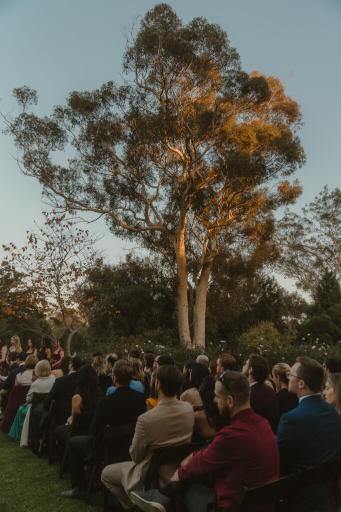 Marston House wedding ceremony San Diego