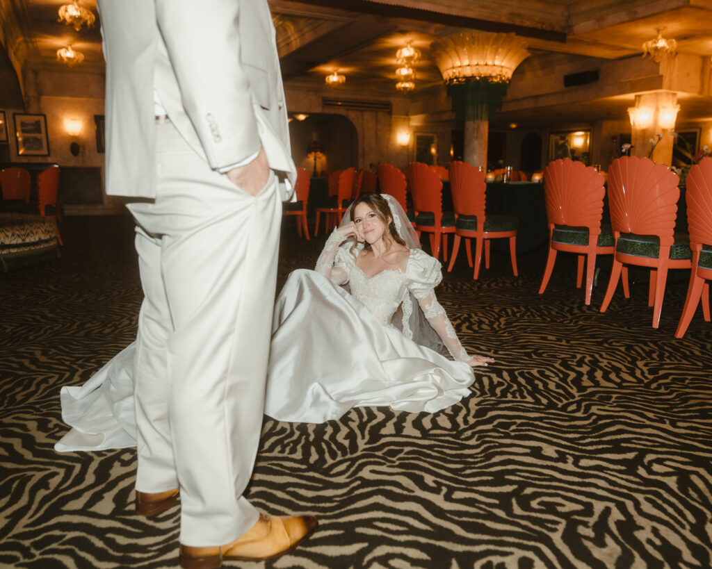 Lafayette Hotel Lou Lou’s wedding reception